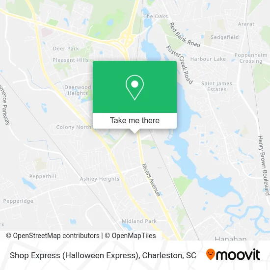 Shop Express (Halloween Express) map