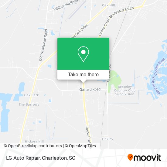 LG Auto Repair map