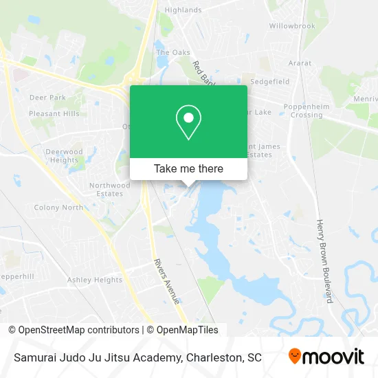 Samurai Judo Ju Jitsu Academy map