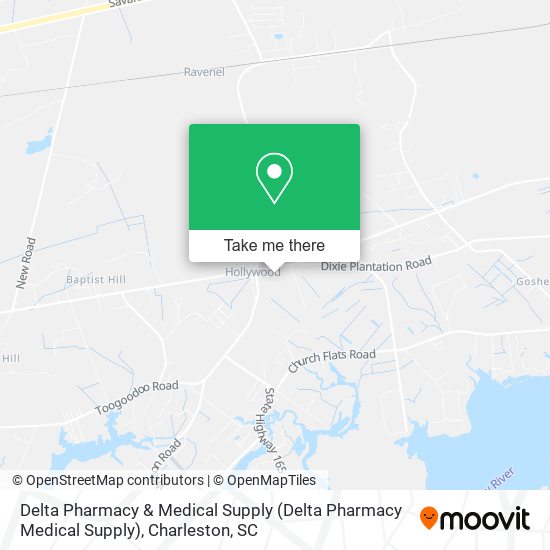 Mapa de Delta Pharmacy & Medical Supply