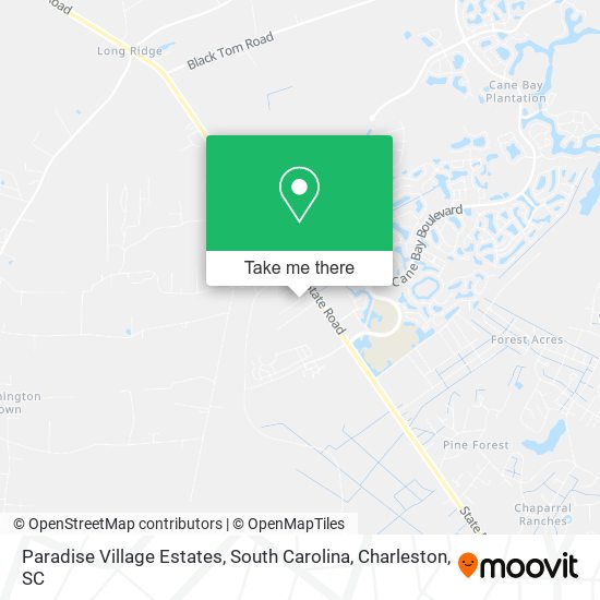 Mapa de Paradise Village Estates, South Carolina