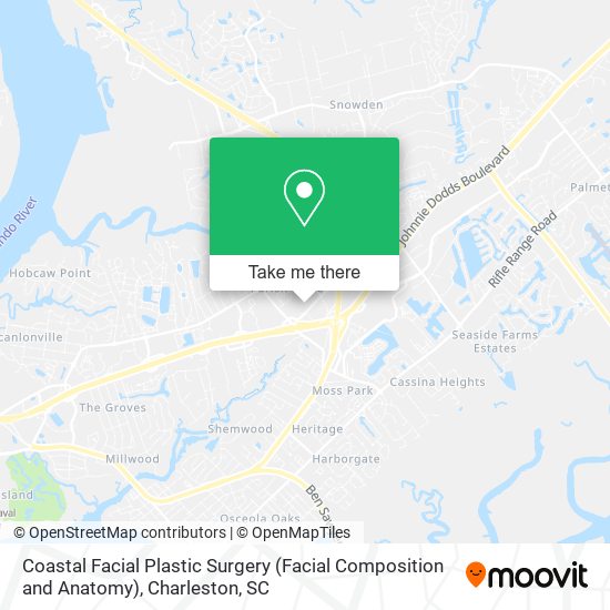 Mapa de Coastal Facial Plastic Surgery (Facial Composition and Anatomy)