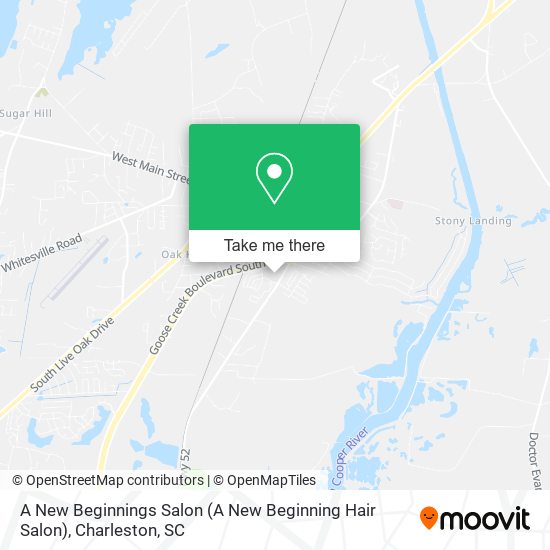 Mapa de A New Beginnings Salon (A New Beginning Hair Salon)
