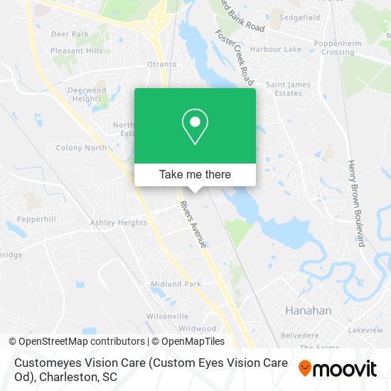 Mapa de Customeyes Vision Care (Custom Eyes Vision Care Od)