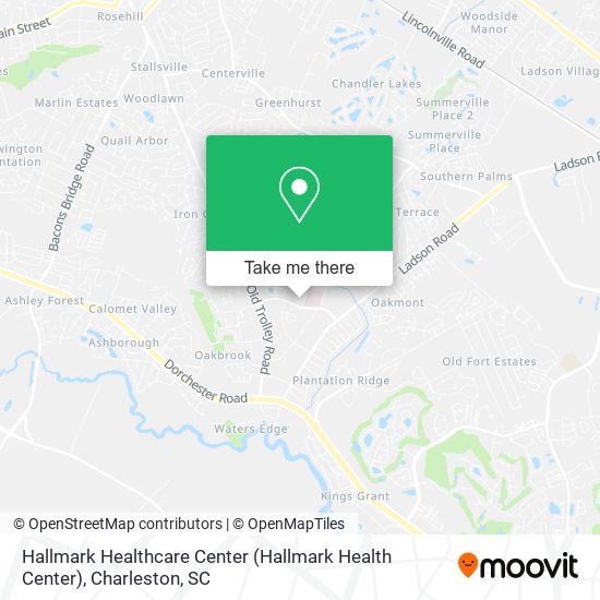 Mapa de Hallmark Healthcare Center (Hallmark Health Center)