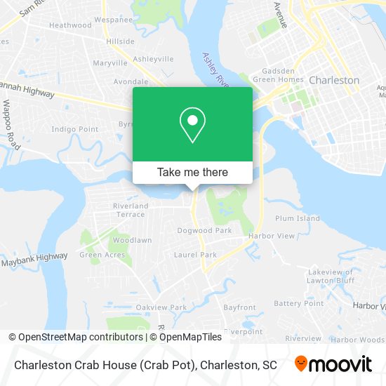 Mapa de Charleston Crab House (Crab Pot)