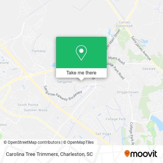 Mapa de Carolina Tree Trimmers
