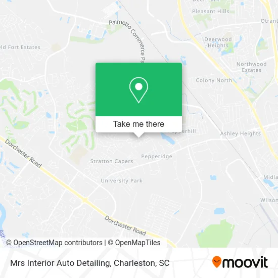 Mrs Interior Auto Detailing map