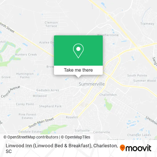 Linwood Inn (Linwood Bed & Breakfast) map