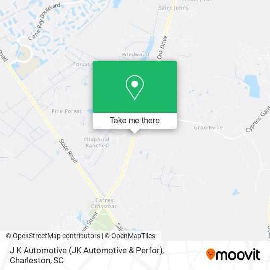J K Automotive (JK Automotive & Perfor) map
