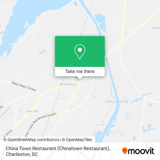 Mapa de China Town Restaurant (Chinatown Restaurant)