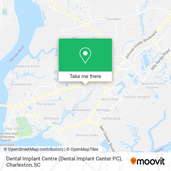 Mapa de Dental Implant Centre (Dental Implant Center PC)