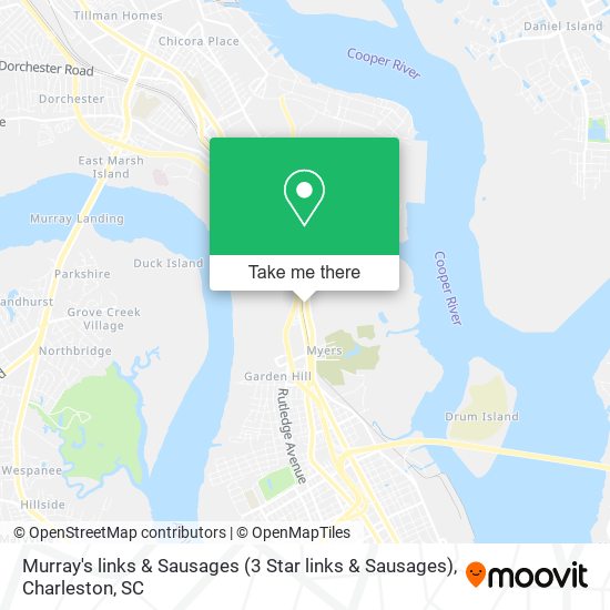 Mapa de Murray's links & Sausages (3 Star links & Sausages)
