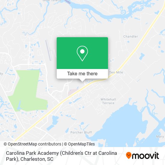Mapa de Carolina Park Academy (Children's Ctr at Carolina Park)