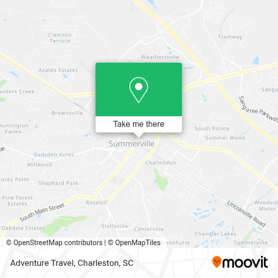 Adventure Travel map