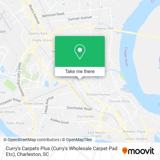 Mapa de Curry's Carpets Plus (Curry's Wholesale Carpet Pad Etc)