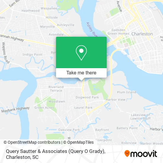 Mapa de Query Sautter & Associates (Query O Grady)