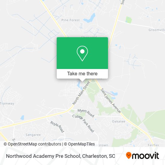 Northwood Academy Pre School map