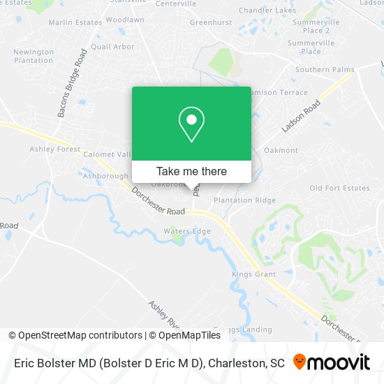 Mapa de Eric Bolster MD (Bolster D Eric M D)