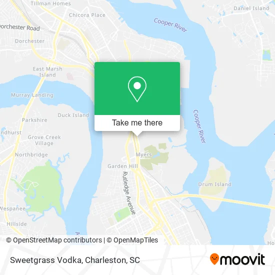 Sweetgrass Vodka map