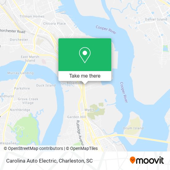 Carolina Auto Electric map