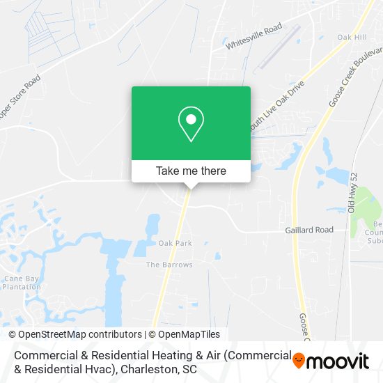 Mapa de Commercial & Residential Heating & Air (Commercial & Residential Hvac)