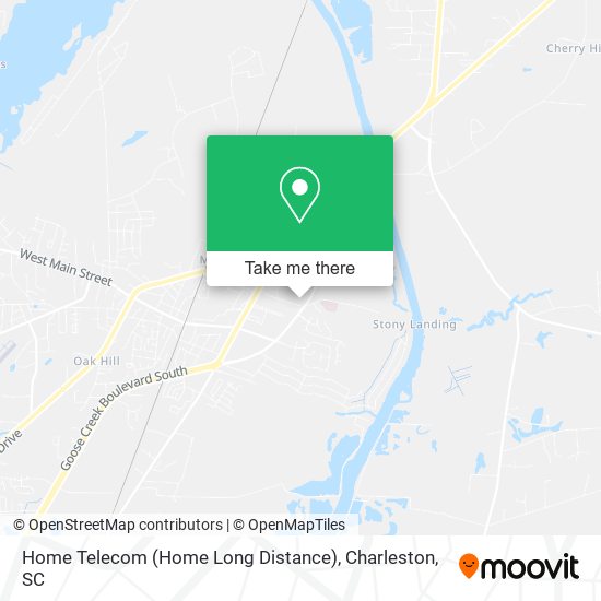 Home Telecom (Home Long Distance) map