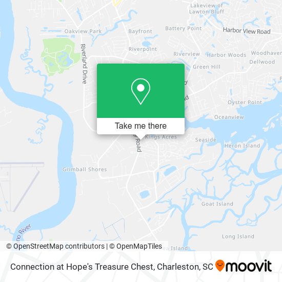 Connection at Hope's Treasure Chest map