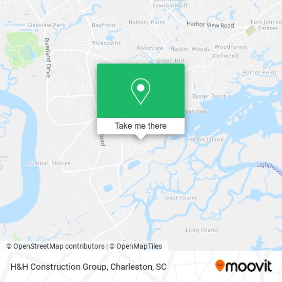 H&H Construction Group map