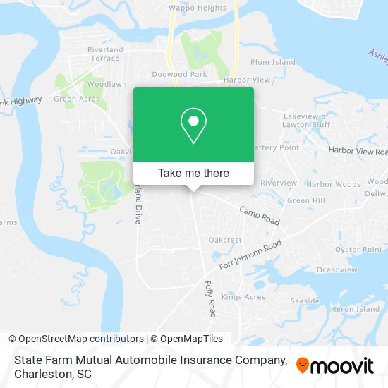 State Farm Mutual Automobile Insurance Company map
