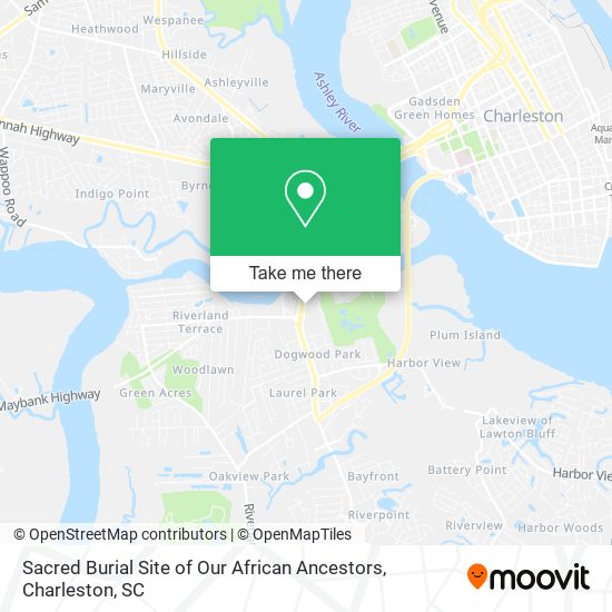 Sacred Burial Site of Our African Ancestors map
