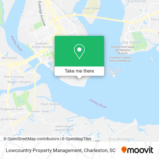 Lowcountry Property Management map
