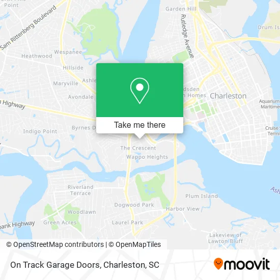 On Track Garage Doors map