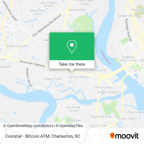 Coinstar - Bitcoin ATM map