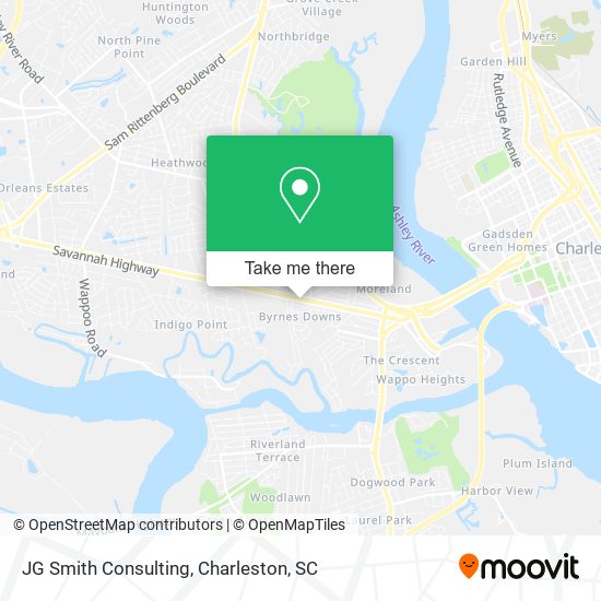 Mapa de JG Smith Consulting