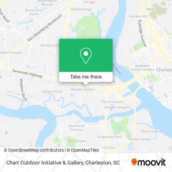 Chart Outdoor Initiative & Gallery map