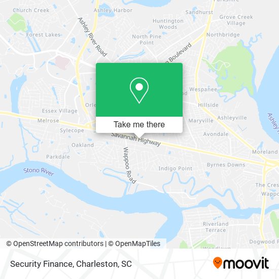 Security Finance map