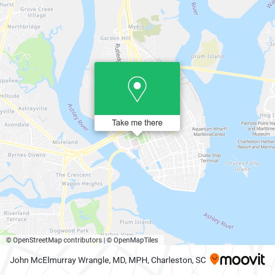 John McElmurray Wrangle, MD, MPH map