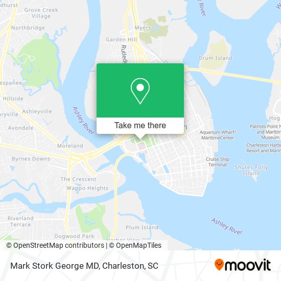 Mark Stork George MD map