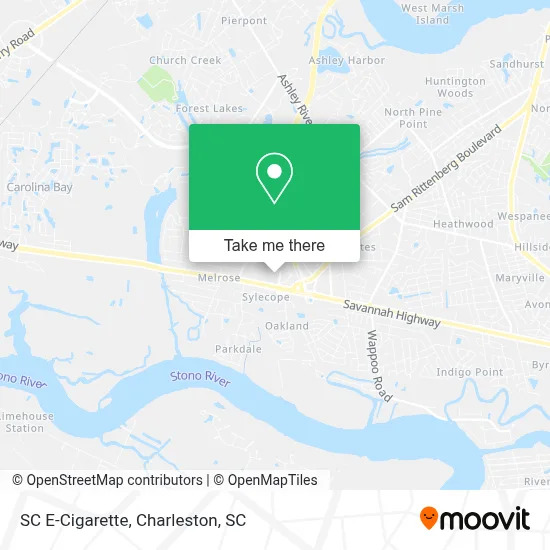 SC E-Cigarette map