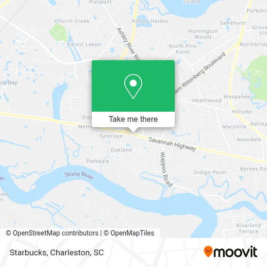 Starbucks map