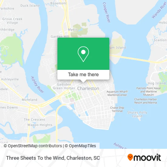 Three Sheets To the Wind map