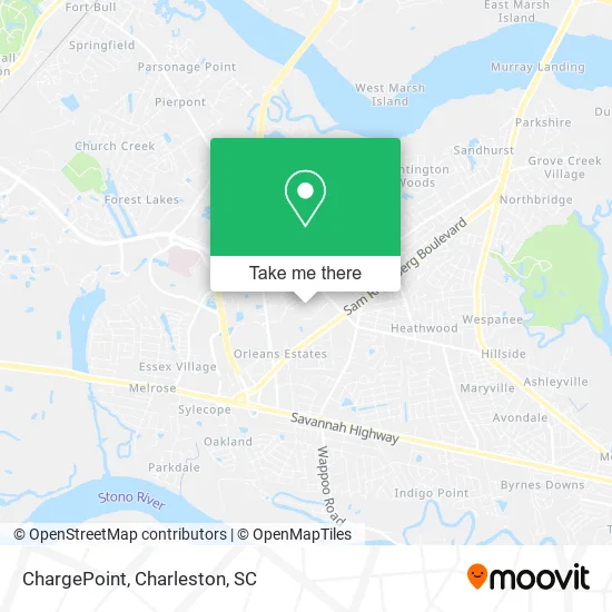 ChargePoint map
