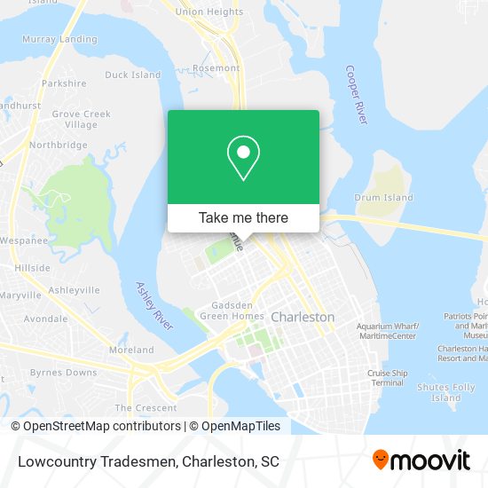 Lowcountry Tradesmen map