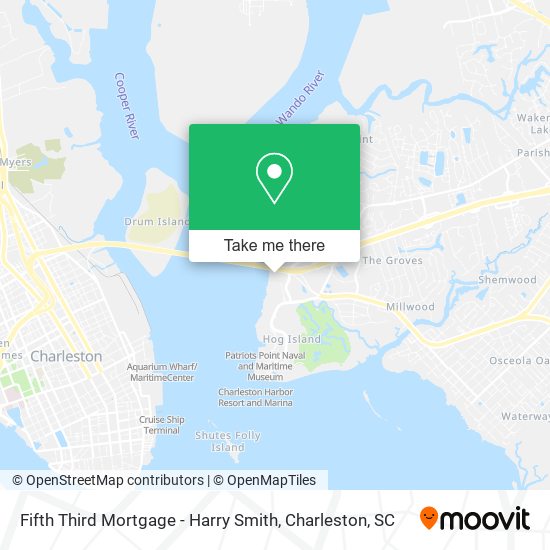 Mapa de Fifth Third Mortgage - Harry Smith