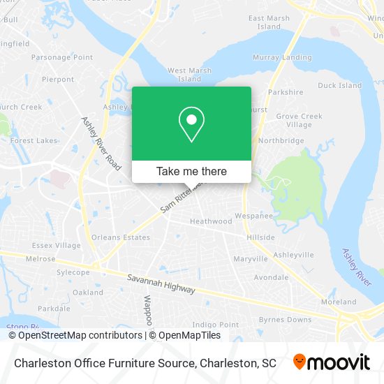 Charleston Office Furniture Source map
