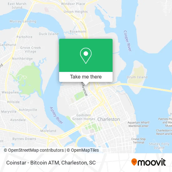 Coinstar - Bitcoin ATM map