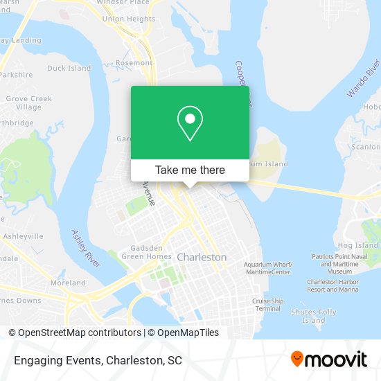 Engaging Events map
