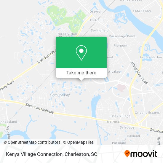 Kenya Village Connection map