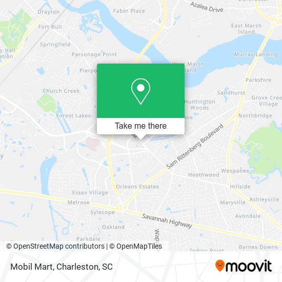 Mobil Mart map